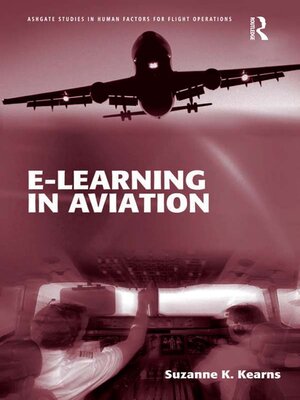 cover image of e-Learning in Aviation